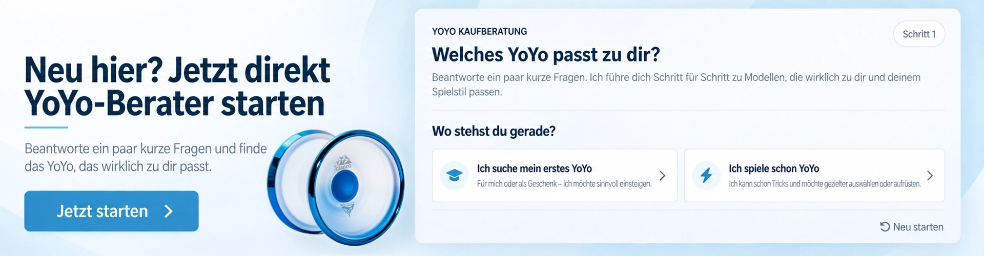 YoYo Kaufberatung für Einsteiger und Profis
