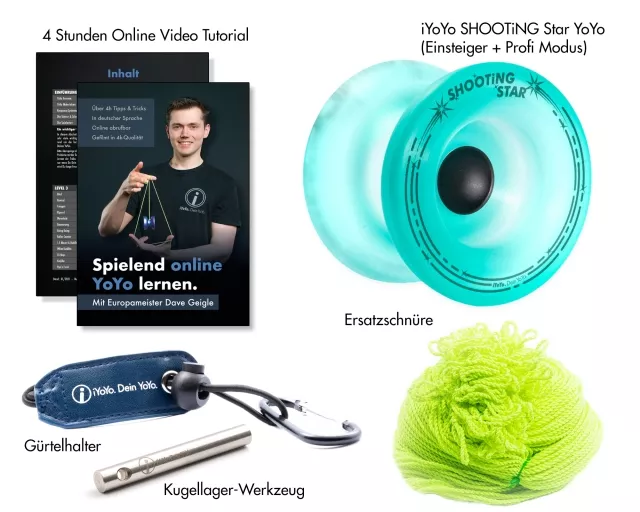 Einsteiger-Set "SHOOTiNG STAR" mit gratis Video-Kurs
