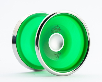 Farbe: Polarlicht-Grün / Silber Ring