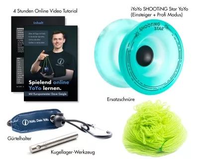 Einsteiger-Set "SHOOTiNG STAR" mit gratis Video-Kurs