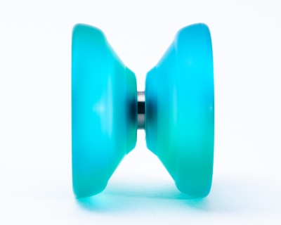 Farbe: Blau-Grün Fade/Schwarzer Hub & Logo