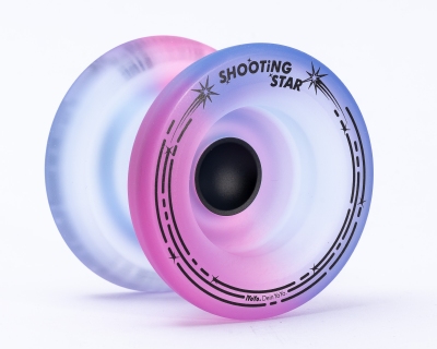 Farbe: Blau-Pink Fade/Schwarzer Hub & Logo