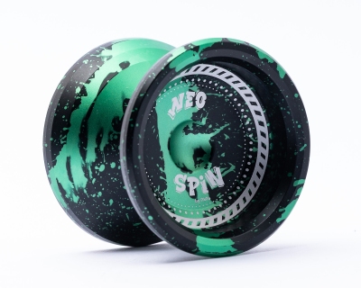 color: Black/Green Acidwash