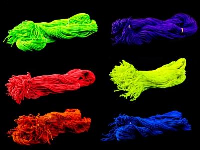100 Neon Poly Strings (100% Polyester)