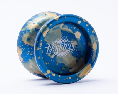 Farbe: Blau/Gold Acidwash